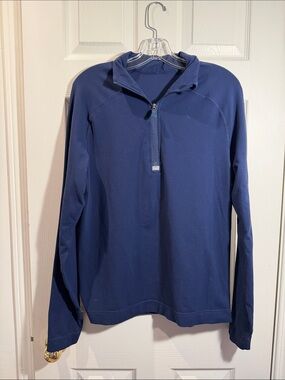 lululemon athletica Navy Quarter-Zip Pullover
